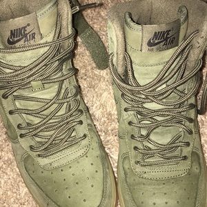 Olive green Nike airforce 1